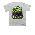 Lil Junk Boys, a Sport Grey Youth Unisex Tee (back-view)