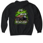 Lil Junk Boys, a Black Gildan Softstyle Pullover Hoodie (back-view)