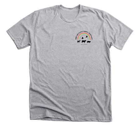 Pocket Logo Tee, a Athletic Heather Premium Unisex Tee