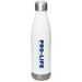 Pro-Life Water Bottle, a White Stainless Steel Water Bottle