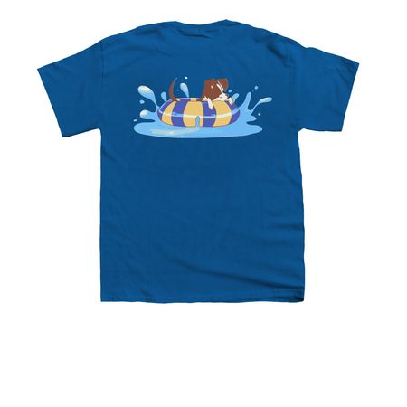 Dog Days of Summer, a Royal Blue Youth Unisex Tee