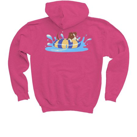 Dog Days of Summer, a Heliconia Youth Pullover Hoodie
