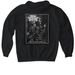 Death Memory, a Black Gildan Softstyle Pullover Hoodie (back-view)