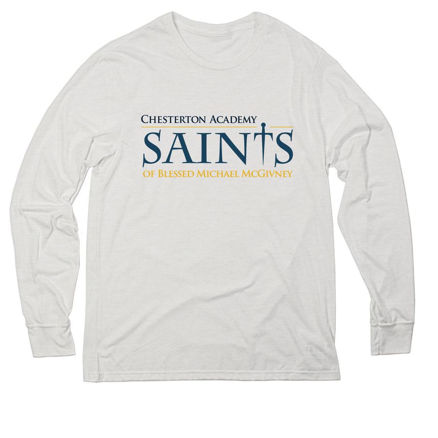 CABMM Long Sleeve Saints, a Fairly White Allmade Eco Triblend Long Sleeve Tee