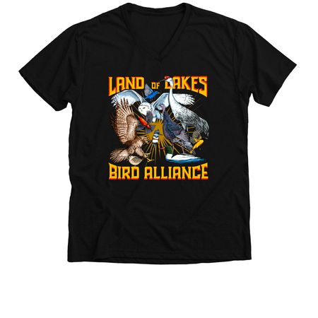 eBird Hotspots: Twin Cities&nbsp;Tour, a Solid Black Blend Premium V-Neck Tee