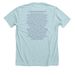 Mothers Day Remembrance (Batch 23), a Heather Ice Blue Premium Unisex Tee (back-view)