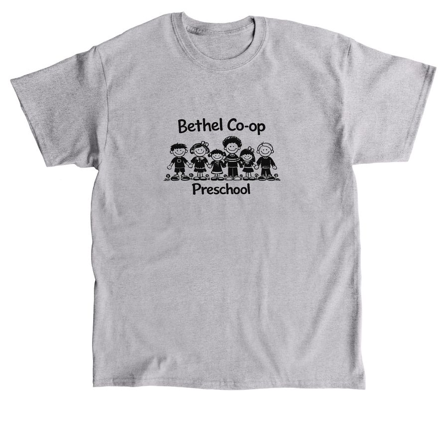 Adult (Black Design), a Sport Grey Classic Unisex Tee