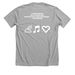 Do it for Dougie Swag, a Athletic Heather Premium Unisex Tee (back-view)