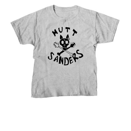 Tops - Black Logo, a Sport Grey Youth Unisex Tee