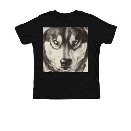 For the big kids, a Solid Black Blend Premium Youth Tee