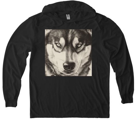 For the big kids, a Space Black Allmade Eco Triblend Hoodie Tee