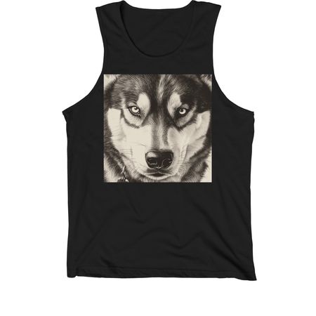 For the big kids, a Black Premium Cotton Tank