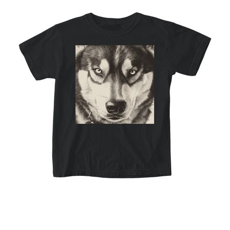 For the big kids, a Black Comfort Colors Youth Tee