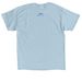 Kesem in Cursive, a Light Blue Classic Unisex Tee (back-view)