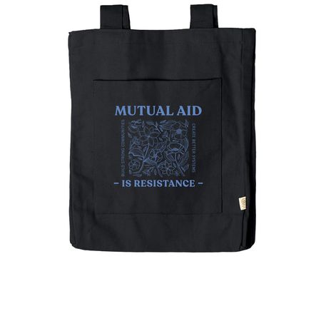 Mutual Aid is Resistance Tote Bags, a Black Reclaimist Everywhere Tote Bag