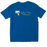 Golden Oldies Signature Merch, a Royal Softstyle Cotton Tee (back-view)