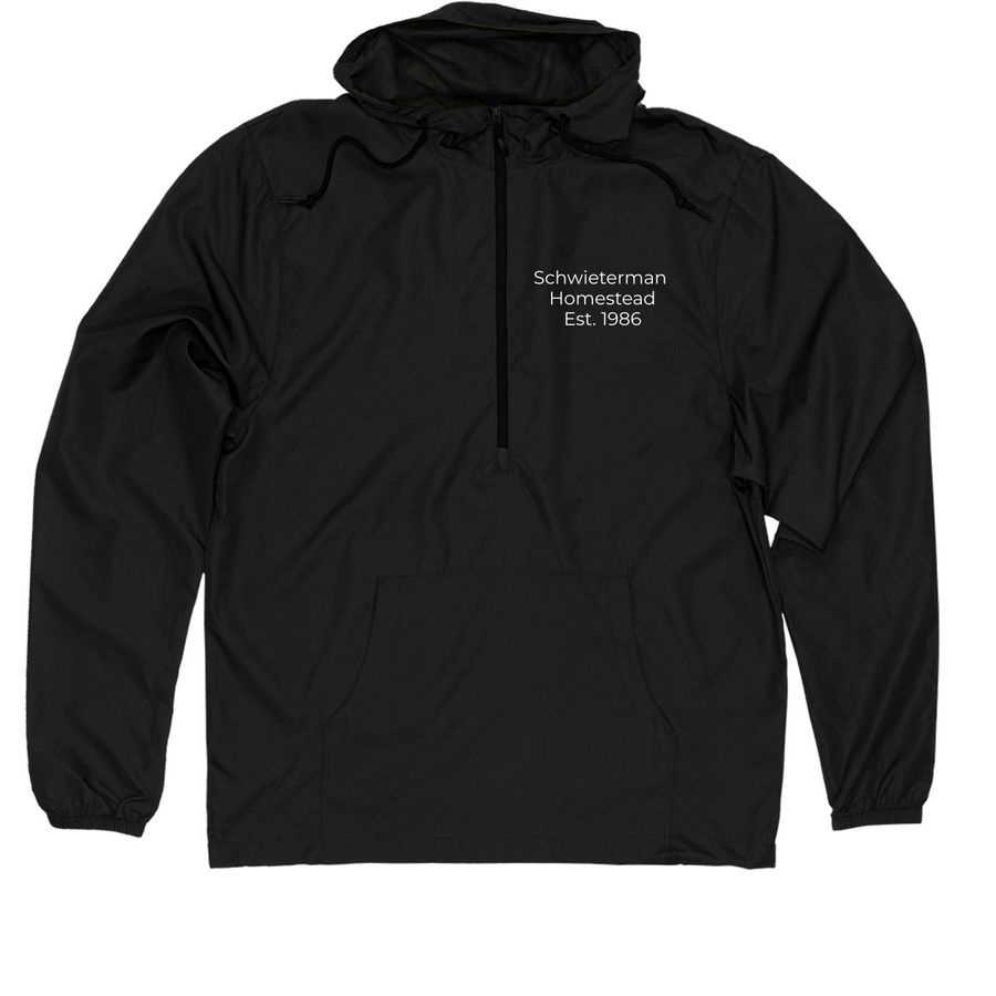 Family Heritage Jacket, a Black Quarter-Zip Windbreaker