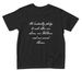 Our Mutual Pledge - Toddler, a Black Toddler Tee