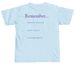 Health Staff, a Chambray Comfort Colors Unisex Tee (back-view)