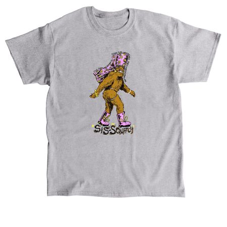 Sis-Squatch T-Shirts, a Sport Grey Classic Unisex Tee