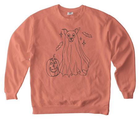 A Eugene Halloween, a Terracotta Comfort Colors Crewneck Sweatshirt