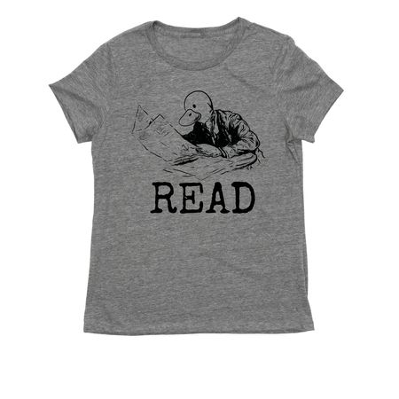 Vladuckmir Lenin&nbsp;, a Aluminum Grey Allmade Eco Triblend Women?s Tee