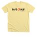 Safe-Hub Philadelphia, a Heather Yellow Gold Premium Unisex Tee