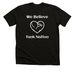 Tank "We Believe"&nbsp;, a Solid Black Blend Premium Unisex Tee