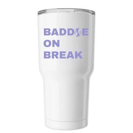 STAINLESS STEEL RECOVERY&nbsp;TUMBLER, a White Insulated Tumbler