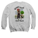 COOL&nbsp;, a Sport Grey Crewneck Sweatshirt (back-view)