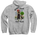 COOL&nbsp;, a Sport Grey Pullover Hoodie (back-view)