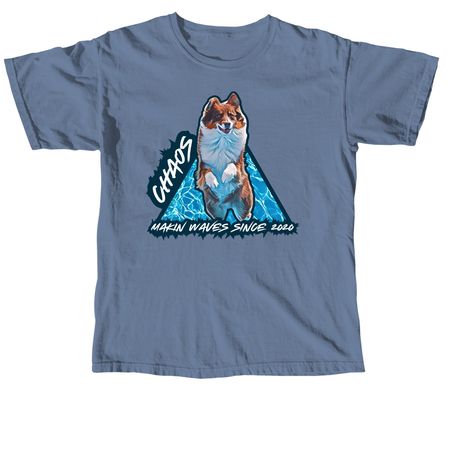 Chaos, a Blue Jean Comfort Colors Unisex Tee