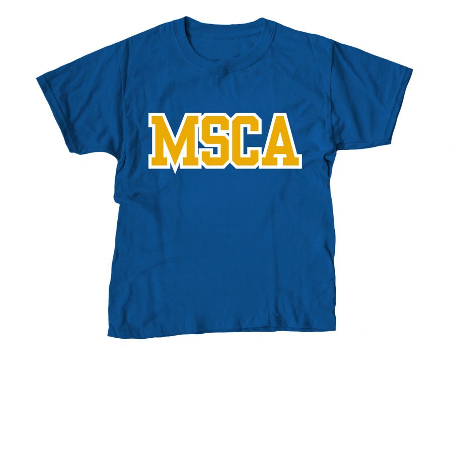 MSCA All DAY, a Royal Blue Youth Unisex Tee