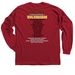 Shaktoolik Back to Back Cardinal, a Cardinal Red Classic Long Sleeve Tee (back-view)