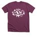 Mass Audubon Biodiversity Shirts, a Heather Maroon Premium Unisex Tee