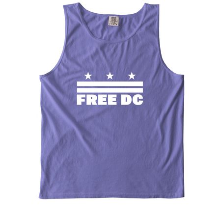 FREE DC Summer Shirt Lineup, a Violet Comfort Colors Tank Top