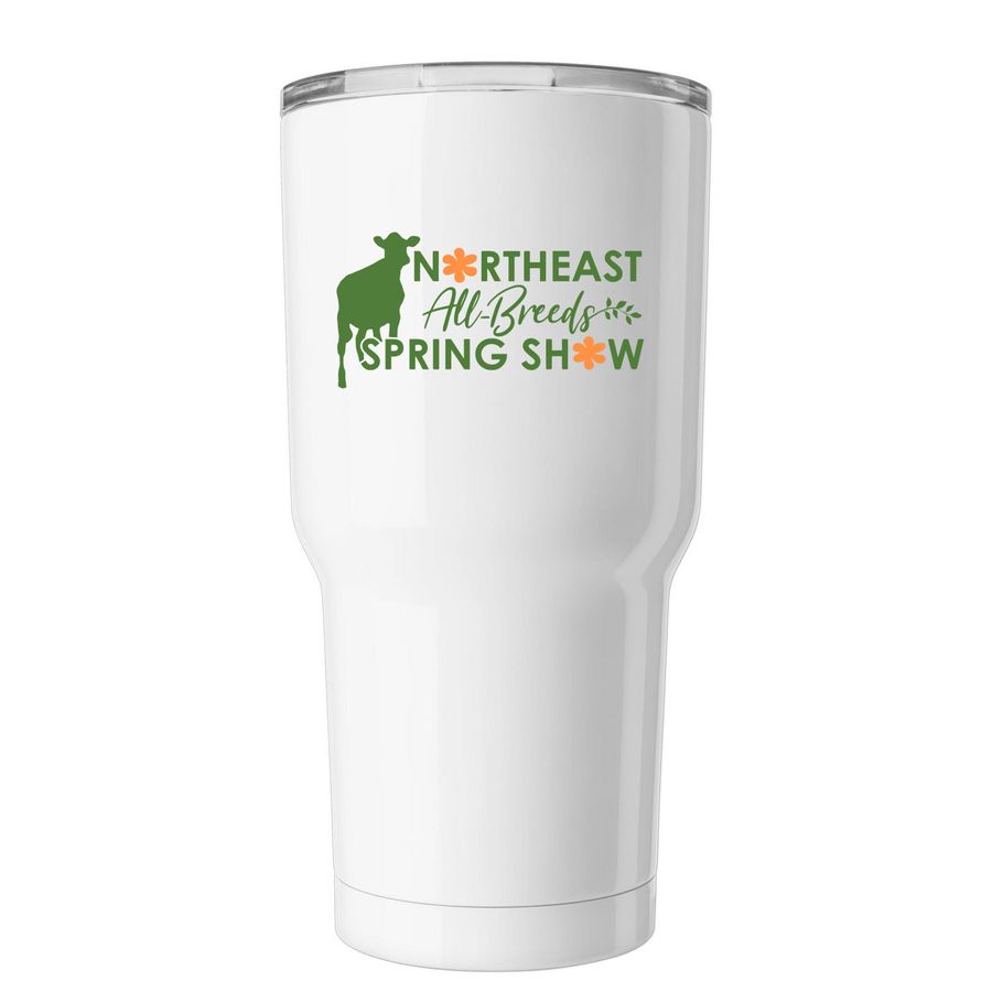 NEABSS Travel Mug, a White Insulated Tumbler