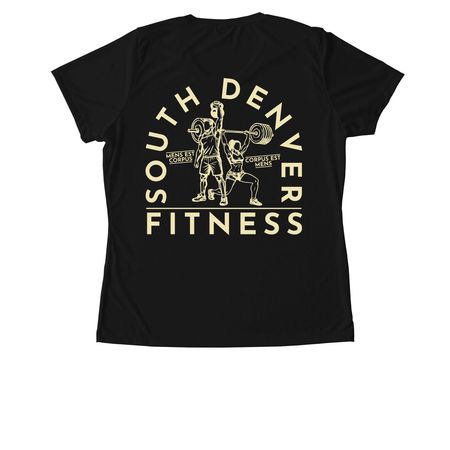 The mind is the body. The body is the mind, a Black Women's Performance Tee