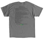 Happy 40th BioQUEST!, a Charcoal Classic Unisex Tee (back-view)