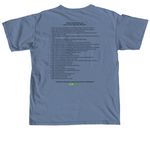 Happy 40th BioQUEST!, a Blue Jean Comfort Colors Unisex Tee (back-view)