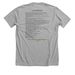 Happy 40th BioQUEST!, a Athletic Heather Premium Unisex Tee (back-view)