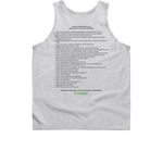 Happy 40th BioQUEST!, a Sport Grey Classic Unisex Tank Top (back-view)