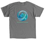 Environmental Challenge Logo Tops, a Charcoal Classic Unisex Tee (back-view)