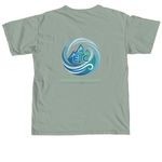 Environmental Challenge Logo Tops, a Bay Comfort Colors Unisex Tee (back-view)
