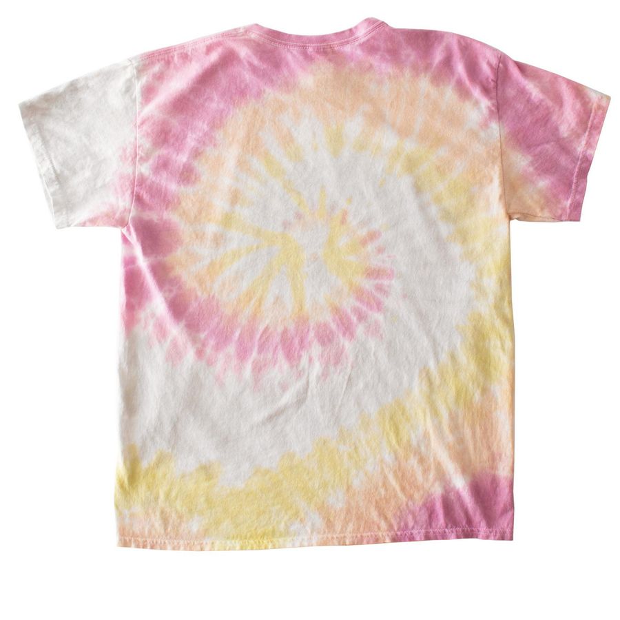 Phi Dex Tie Dye&nbsp;, a Desert Rose Classic Tie Dye Tee (back-view)