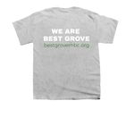 We Are Best Grove ?Merch?, a Sport Grey Youth Unisex Tee (back-view)