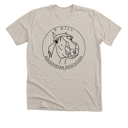 Support KHEE in Style - Tate Version, a Heather Dust Premium Unisex Tee