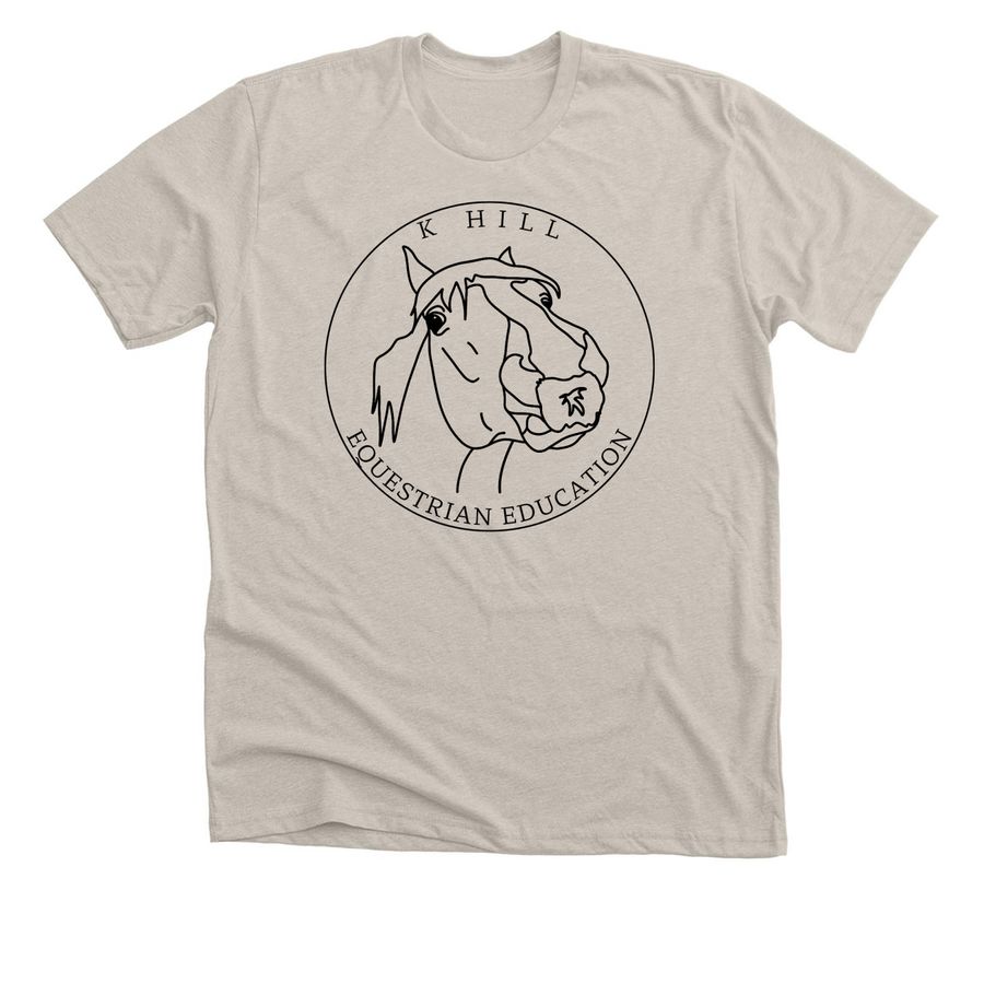 Support KHEE in Style - Tate Version, a Heather Dust Premium Unisex Tee