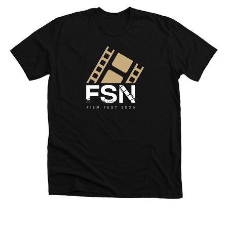 FSN FILM FEST 2026, a Solid Black Blend Premium Unisex Tee