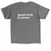 NYC Quakers Spring 2026, a Charcoal Classic Unisex Tee (back-view)